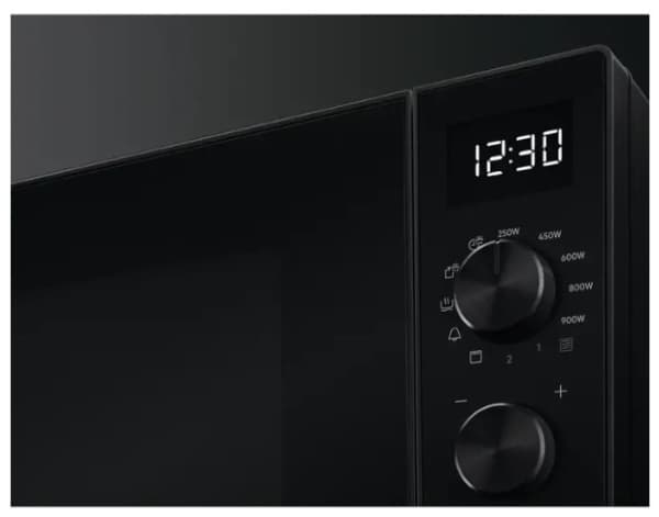 Electrolux EMZ725MMK, Ovanför spisen, Grillmikrovågsugn, 25 l, 900 W, Rotations-, Röra, Svart