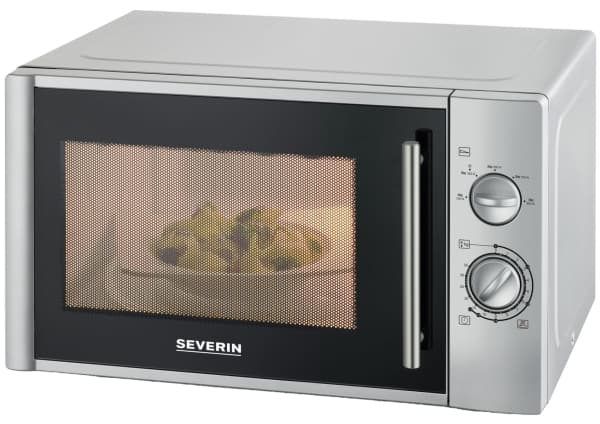 SEVERIN MW 7772 - Mikrobølgeovn - 28 liter - 900 W - sølv