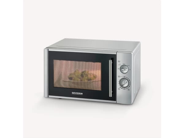 SEVERIN MW 7772 - Mikrobølgeovn - 28 liter - 900 W - sølv