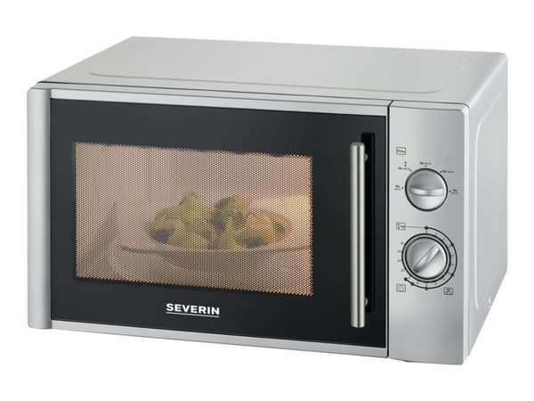 SEVERIN MW 7772 - Mikrobølgeovn - 28 liter - 900 W - sølv