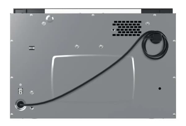 Whirlpool MBNA900B, Kiinteä, Solo-mikroaaltouuni, 22 L, 750 W, Painikkeet, Musta
