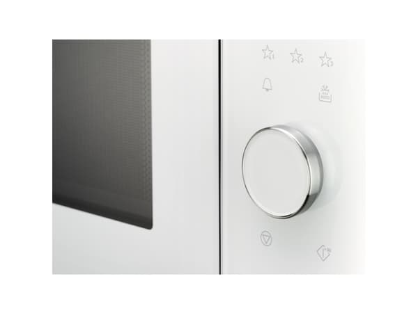 AEG MBB1756SEW, Kiinteä, Solo-mikroaaltouuni, 17 L, 800 W, Rotaatio, Kosketus, Valkoinen