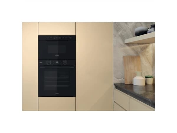 Whirlpool MBNA920B, Innebygget, Grill mikrobølge, 22 l, 750 W, Innebygd skjerm, LCD