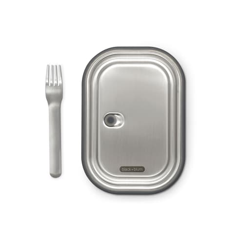 Lunchbox B+B Large Stainless 1000 ml Oliv