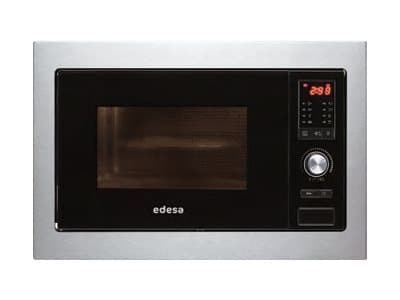 Edesa EMW-2510-IG X, Kiinteä, Yhdistelmämikroaaltouuni, 25 L, 900 W, Painikkeet, Rotaatio, Musta, Ruostumaton teräs
