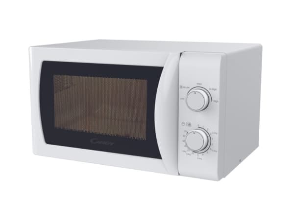 Candy Idea CMW20SMW, Pöytämalli, Solo-mikroaaltouuni, 20 L, 700 W, Painikkeet, Rotaatio, Valkoinen