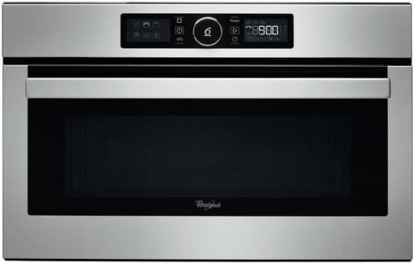 Whirlpool Absolute AMW 730 IX - Mikrovågsugn med grill - inbyggd - 31 liter - 1000 W - rostfritt stål