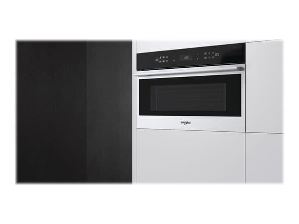 Whirlpool W7 MD440 - Mikrobølgeovn med grill - innebygd - 31 liter - 1000 W - rustfritt stål
