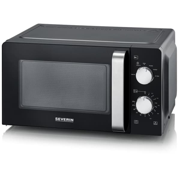Severin Mikrovågsugn Svart 700W 17 liter MW 7886