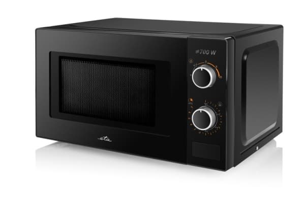 Eta Morelo, Pöytämalli, Solo-mikroaaltouuni, 20 L, 700 W, Rotaatio, Musta