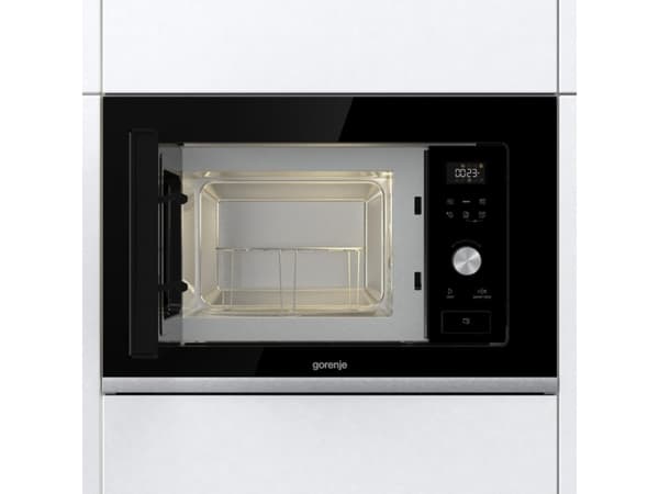 Gorenje BMX201AG1BG, Inbyggd, Grillmikrovågsugn, 20 l, 800 W, Inbyggd display, LED