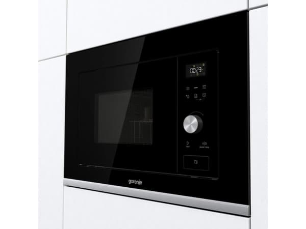 Gorenje BMX201AG1BG, Inbyggd, Grillmikrovågsugn, 20 l, 800 W, Inbyggd display, LED