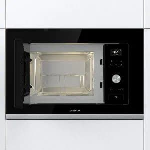 Gorenje BMX201AG1BG, Inbyggd, Grillmikrovågsugn, 20 l, 800 W, Inbyggd display, LED