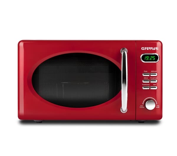G3 Ferrari G10155, Benkeplate, Kombinasjon mikrobølge, 20 l, 700 W, Knapper, Rotasjon, Rød