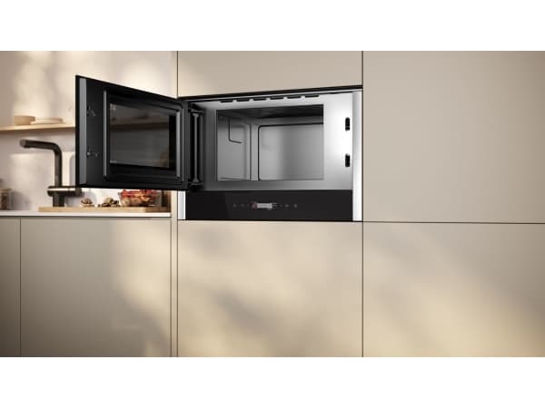 Neff NL4WR21N1, Inbyggd, Enbart mikrovågsugn, 21 l, 900 W, Röra, Svart