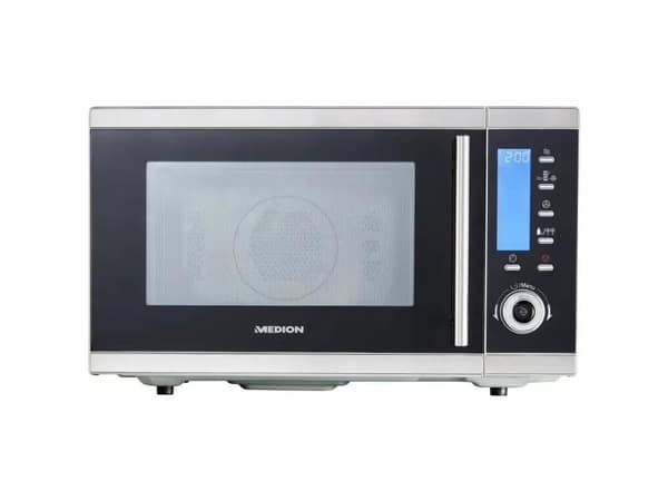 MEDION MD 15501, Benkeplate, Kombinasjon mikrobølge, 25 l, 900 W, Innebygd skjerm, LED