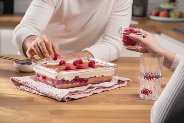 Tefal MasterSeal Glass -säilytysrasia, lasinen, 2 L