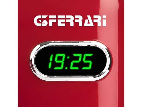 G3 Ferrari G10155, Bänkdiskmaskin, Kombinationsmikrovågsugn, 20 l, 700 W, Knappar, Rotations-, Röd