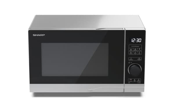 Sharp YC-PS204AE-S Frittstående mikrobølgeovn 700W 20 liter Sølv