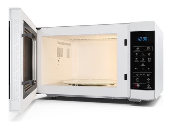 Sharp Mikrobølgeovn i Classic-serien Frittstående 900W 25 liter Hvit/sølv/sort