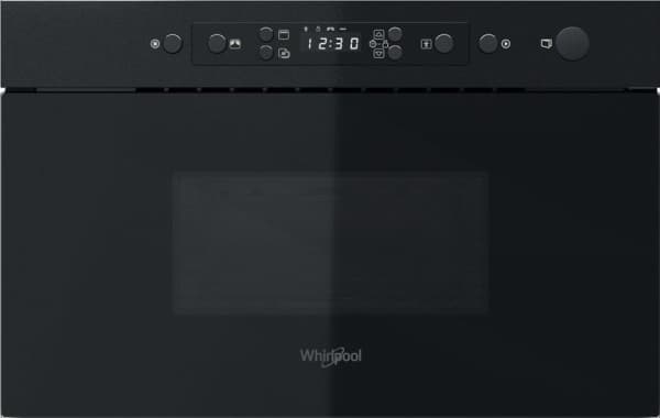 Whirlpool MBNA920B, Inbyggd, Grillmikrovågsugn, 22 l, 750 W, Inbyggd display, LCD