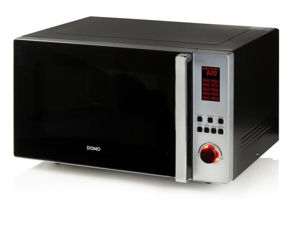 Domo DO24201C, Benkeplate, Kombinasjon mikrobølge, 42 l, 1000 W, Innebygd skjerm, Knapper, Rotasjon