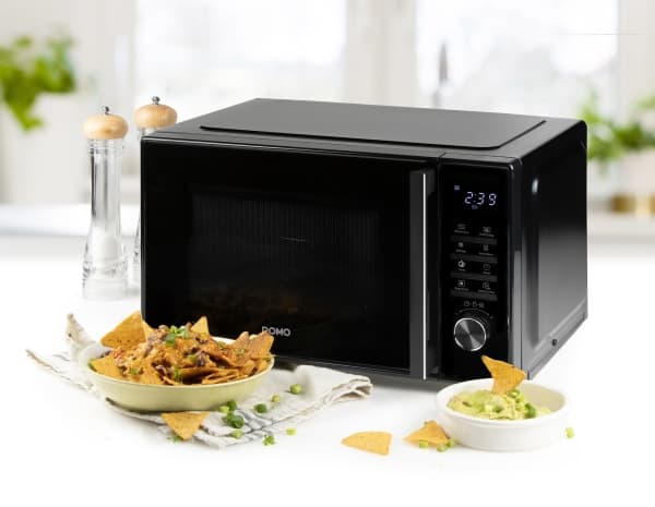 Domo DO22501G, Bänkdiskmaskin, Grillmikrovågsugn, 25 l, 900 W, Inbyggd display, LED
