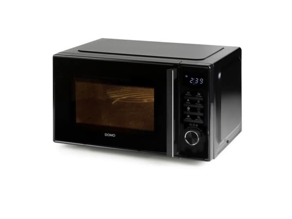Domo DO22501G, Työpöytämikroaaltouuni, grillimikroaaltouuni, 25 L, 900 W, Sisäänrakennettu näyttö, LED-valo