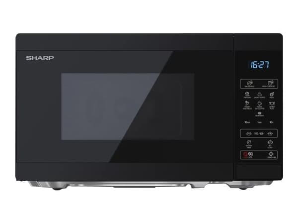 Sharp Mikrobølgeovn Fritstående 800W 20liter Sort