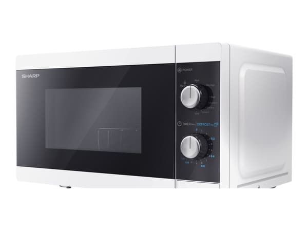 Sharp Mikrobølgeovn med grill Frittstående 800W 20 liter Hvit/svart
