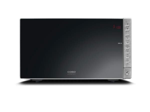 Caso SMG20, Pöytämalli, 20 L, 1250 W, Painikkeet, Musta, Harmaa, Metallinen, 1000 W