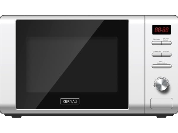 KERNAU KFMO 2021 EG W, Pöytämalli, Yhdistelmämikroaaltouuni, 20 L, 700 W, Painikkeet, Rotaatio, Valkoinen