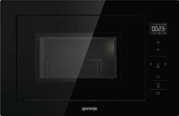 Gorenje BM251SG2BG, Kiinteä, Grillimikroaaltouuni, 25 L, 900 W, Kosketus, Musta