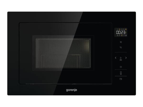 Gorenje BM251SG2BG, Kiinteä, Grillimikroaaltouuni, 25 L, 900 W, Kosketus, Musta