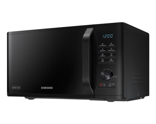 Samsung MG23B3515AK/EN, Pöytämalli, Grillimikroaaltouuni, 23 L, 1250 W, Painikkeet, Rotaatio, Musta