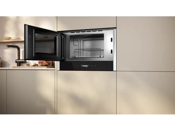 Neff NL4GR31N1, Over komfyren, Kombinasjon mikrobølge, 21 l, 900 W, Berøringskontroll, Sort