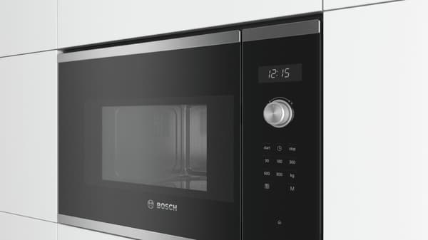 Bosch BFL524MS0 Serie 6 mikrobølgeovn, stål