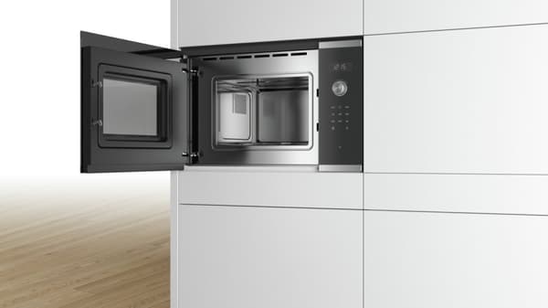 Bosch BFL524MS0 Serie 6 mikrobølgeovn, stål