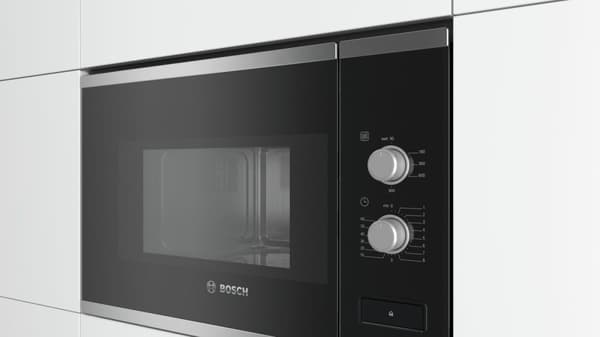 Bosch BFL520MS0 Serie 4 mikrobølgeovn, stål