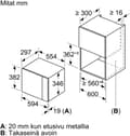 Miniatyrbilde 8 av 8: Bosch BFL520MS0 Serie 4 mikrobølgeovn, stål