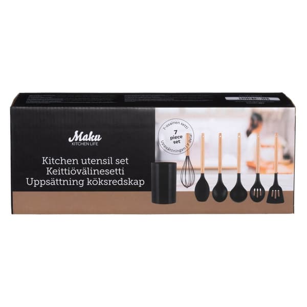 Maku Kjøkkenredskapssett 7 stk