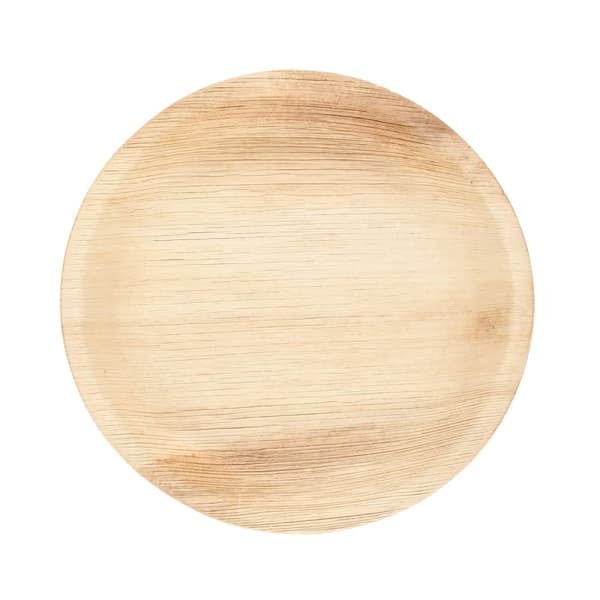 Maku Tallerken Palm Leaf Rund 25cm 10 stk