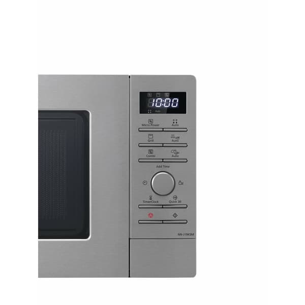 Mikrobølgeovn med Grill Panasonic NN-J19KSMEPG Stål 800 W 1000 W 20 L