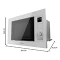 Miniatyrbillede 2 af 2: Mikrobølgeovnen Cecotec GRANDHEAT 2090 Hvid 1200 W 20 L