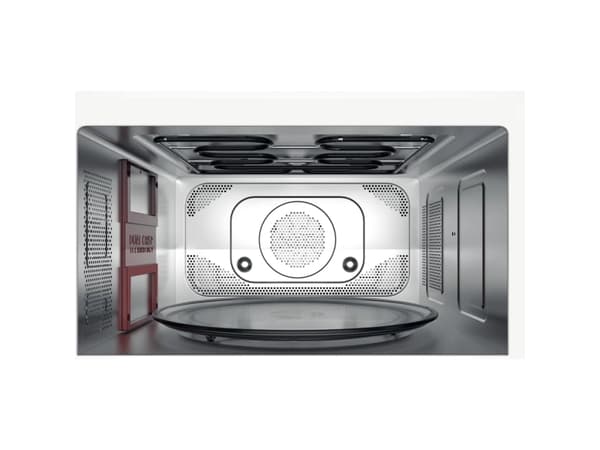 Whirlpool MWSC 833 SB, Benkeplate, Kombinasjon mikrobølge, 33 l, 900 W, Innebygd skjerm, LED