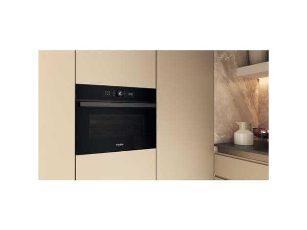 Whirlpool WMW47HMB, Inbyggd, Kombinationsmikrovågsugn, 40 l, 900 W, Inbyggd display, LCD