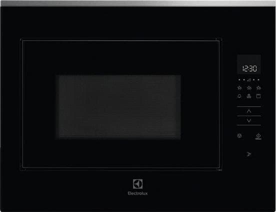 Electrolux 800 KMFD264TEX - Mikrovågsugn med grill - inbyggd - 26 liter - 900 W - svart / rostfritt stål