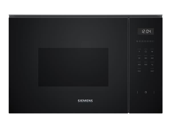 Siemens iQ500 BF555LMB1 microwave Black Solo microwave Built-in 25 L 900 W