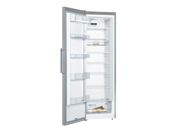 Bosch Serie | 4 KSV36VLDP - Jääkaappi - leveys: 60 cm - syvyys: 65 cm - korkeus: 186 cm - 346 litraa - D-luokka - inox-look