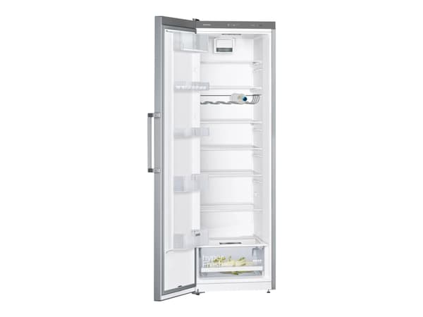 Siemens iQ300 KS36VVIEP - Kjøleskap - bredde: 60 cm - dybde: 65 cm - høyde: 186 cm - 346 liter - Klasse E - rustfritt stål